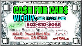 Fred's Auto Removal - Cash For Your Car